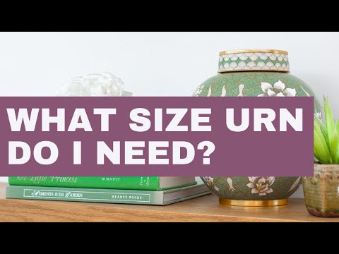 What Size Cremation Urn Do I need? | Stardust Memorials