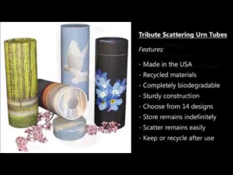 Tribute Scattering Urn Tubes for Scattering Ashes