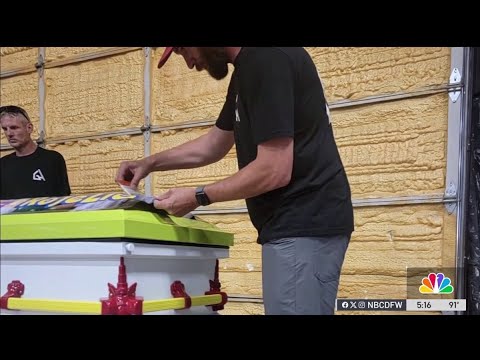 Texas man donates custom caskets to families of flood victims | NBCDFW
