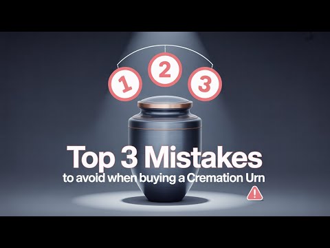 Top 3 Mistakes to Avoid When Buying a Cremation Urn.